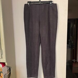 Tahari Women's Gray Straight Leg Pants